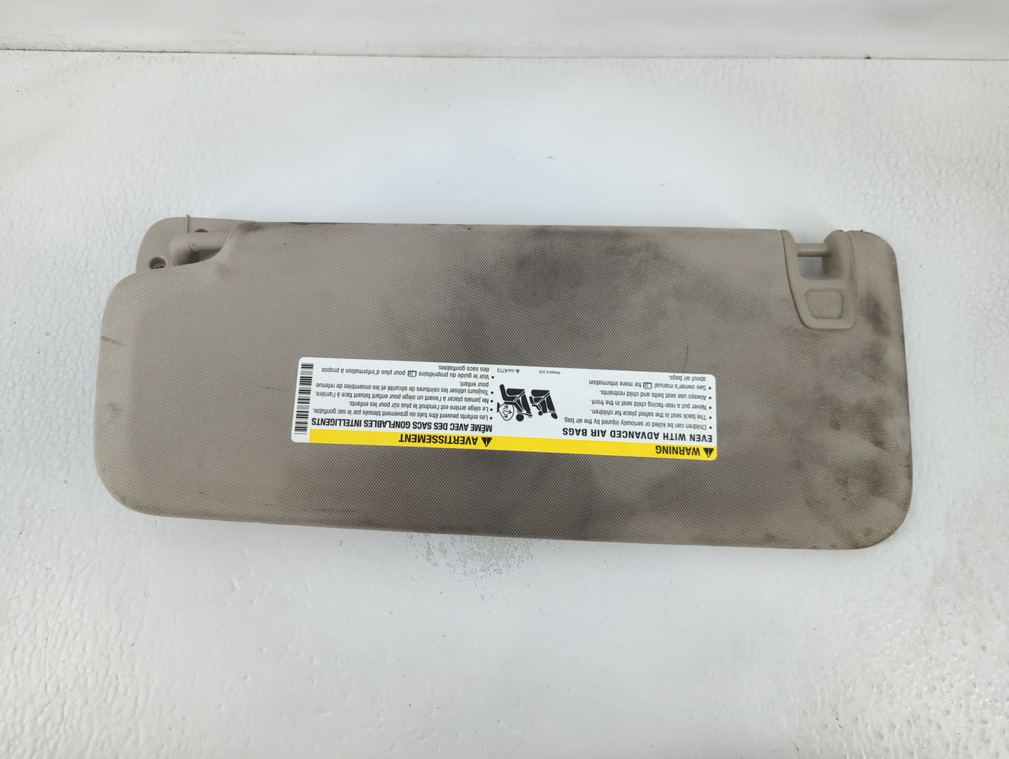 2007-2014 Gmc Yukon Xl Sun Visor Shade Replacement Passenger Right Mirror Fits Fits 2007 2008 2009 2010 2011 2012 2013 2014 