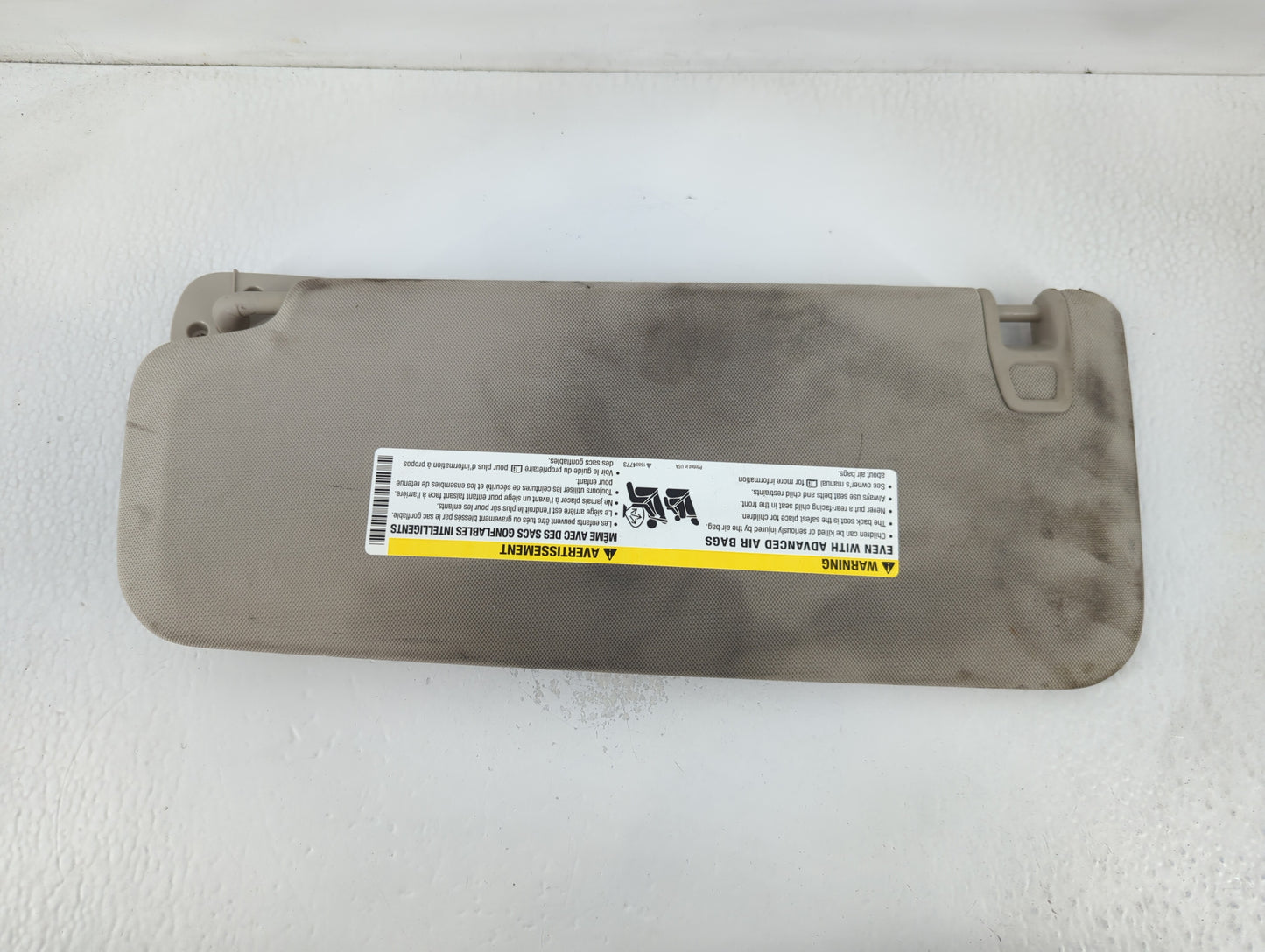 2007-2014 Gmc Yukon Xl Sun Visor Shade Replacement Passenger Right Mirror Fits Fits 2007 2008 2009 2010 2011 2012 2013 2014 