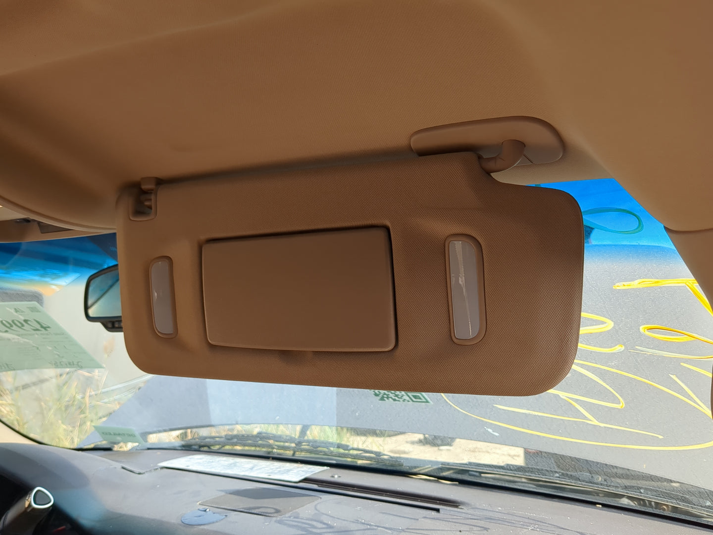 2007-2014 Gmc Yukon Xl 1500 Sun Visor Shade Replacement Passenger Right Mirror Fits Fits 2007 2008 2009 2010 2011 2012 2013 
