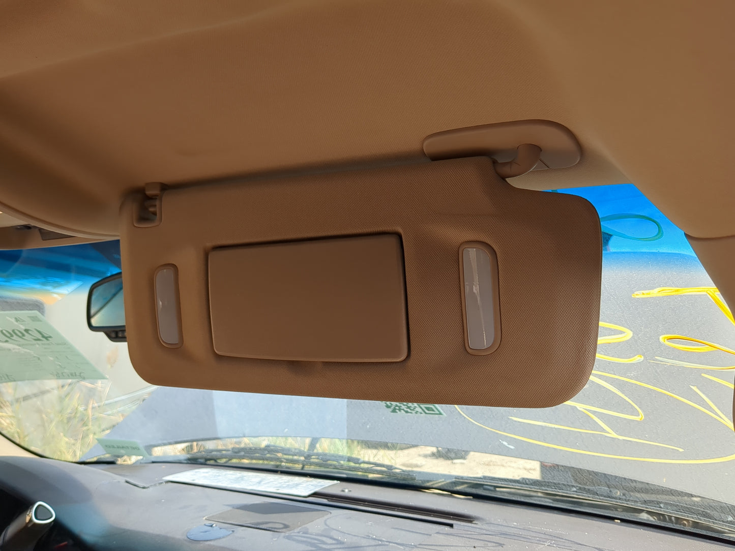 2007-2014 Gmc Yukon Xl 1500 Sun Visor Shade Replacement Passenger Right Mirror Fits Fits 2007 2008 2009 2010 2011 2012 2013 