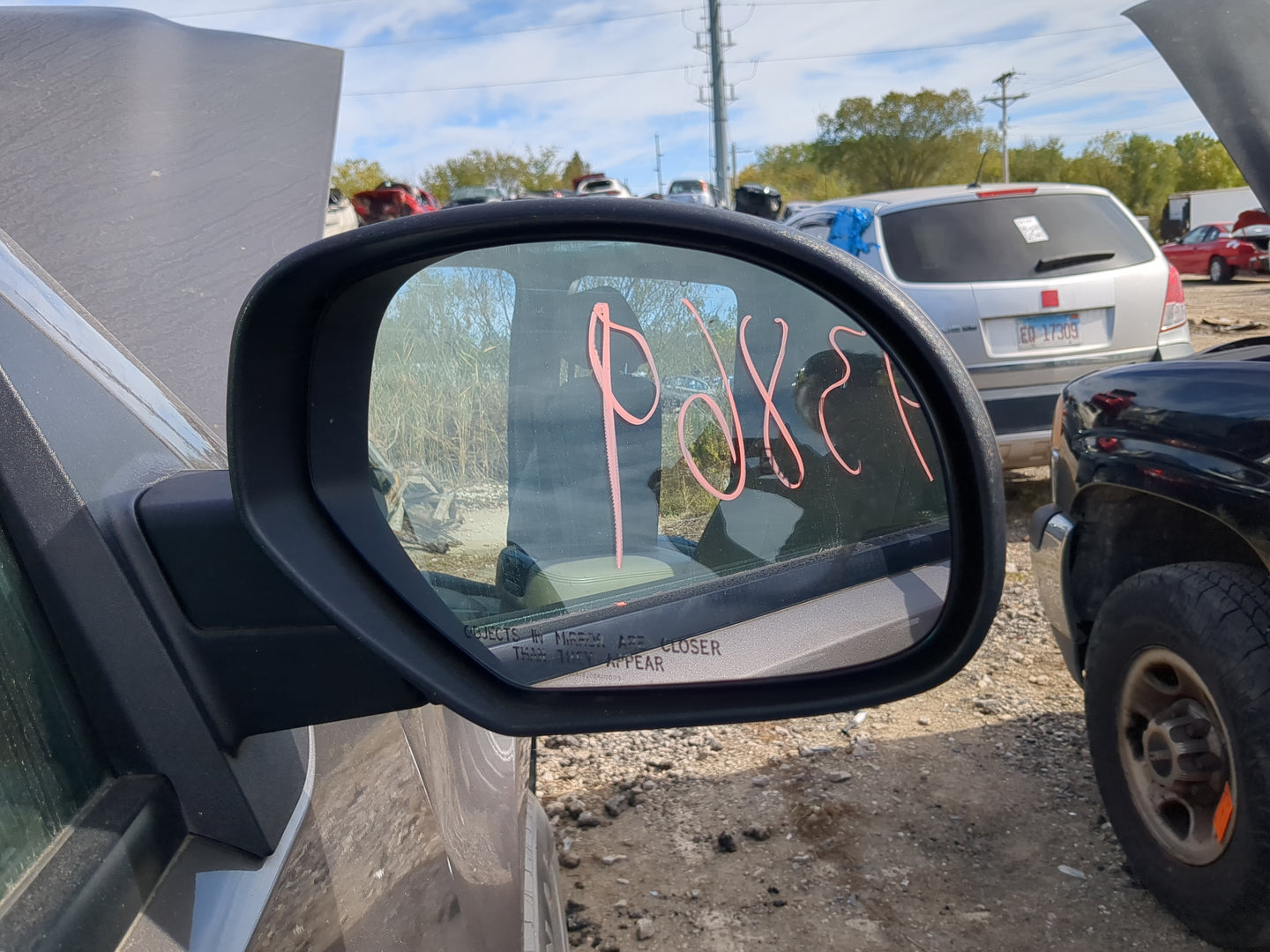 2009-2014 Gmc Yukon Xl 1500 Passenger Side View Mirror - Right Door Mirror OEM Used - Oemusedautoparts1.com