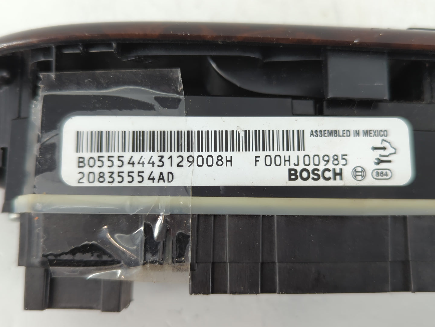 2007-2014 Gmc Yukon Xl 1500 Master Power Window Switch Replacement Driver Side Left P/N:F00HJ00985 20835554AD Fits OEM Used 