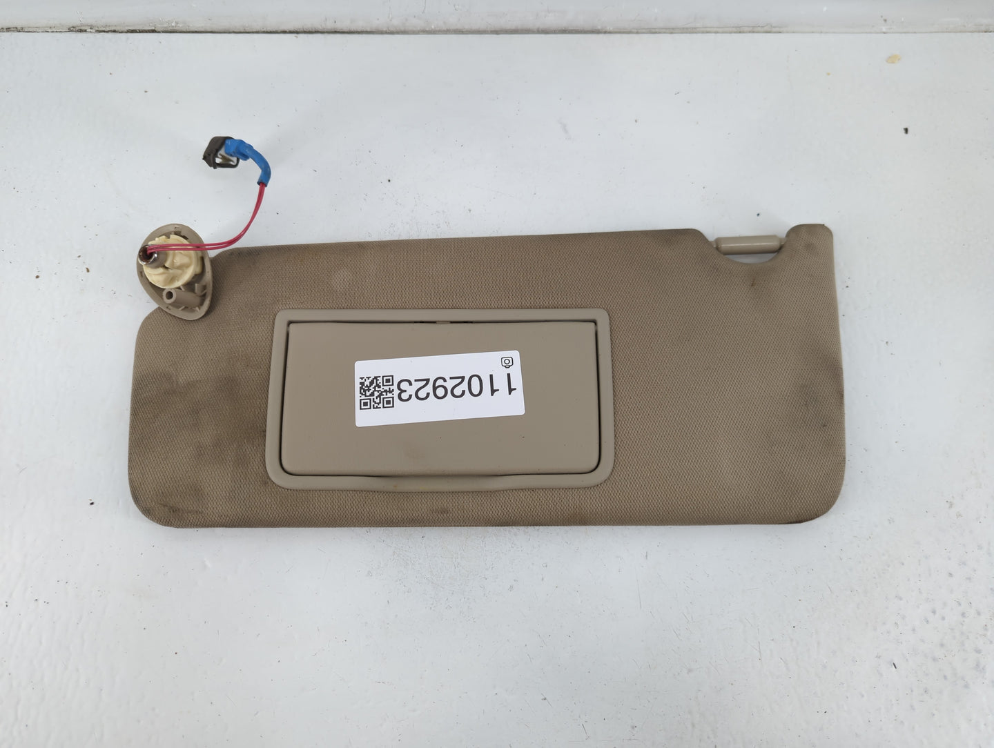 2013 Honda Accord Sun Visor Shade Replacement Driver Left Mirror Fits OEM Used Auto Parts - Oemusedautoparts1.com