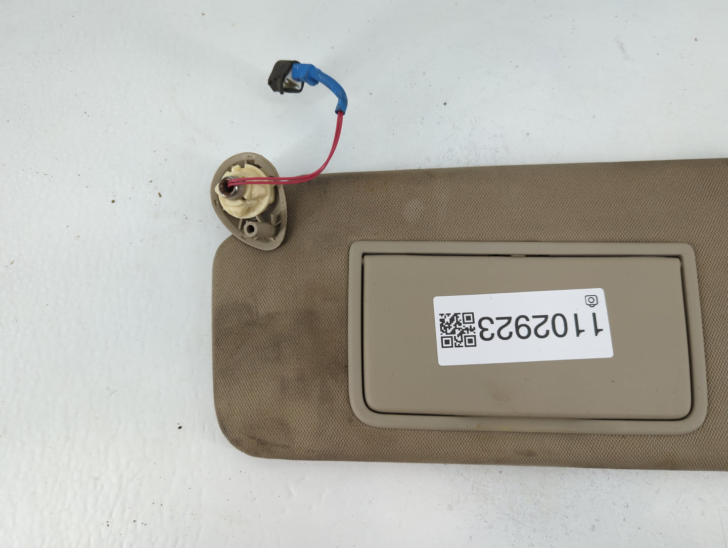 2013 Honda Accord Sun Visor Shade Replacement Driver Left Mirror Fits OEM Used Auto Parts - Oemusedautoparts1.com