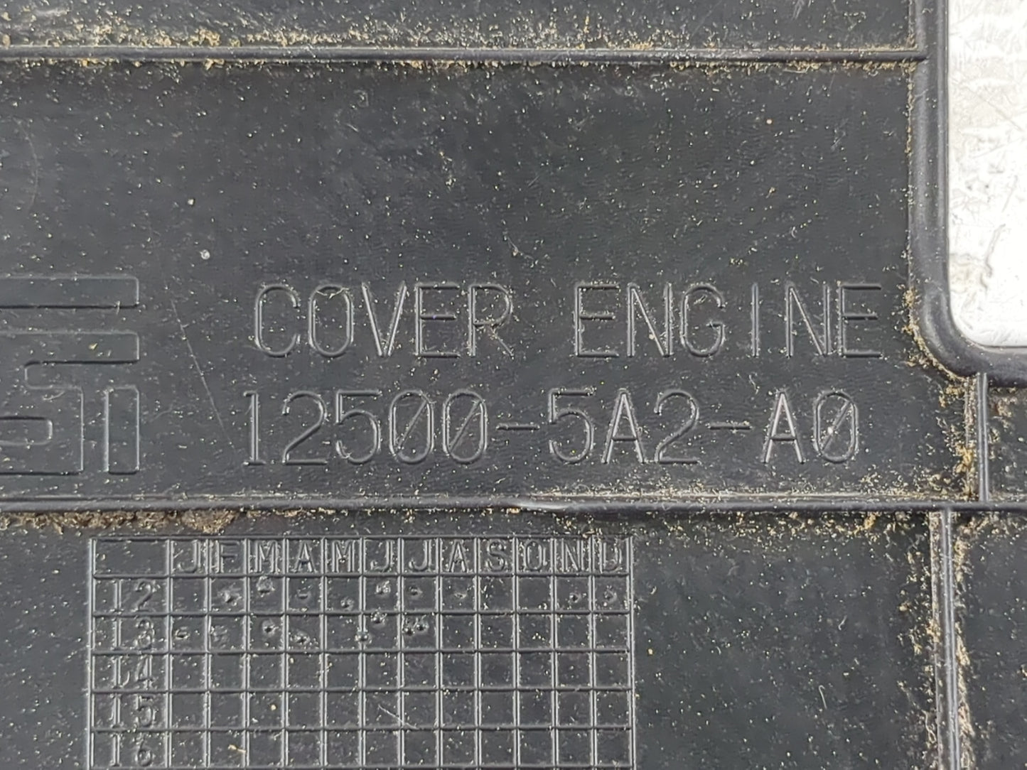 2013 Honda Accord Engine Cover - Oemusedautoparts1.com
