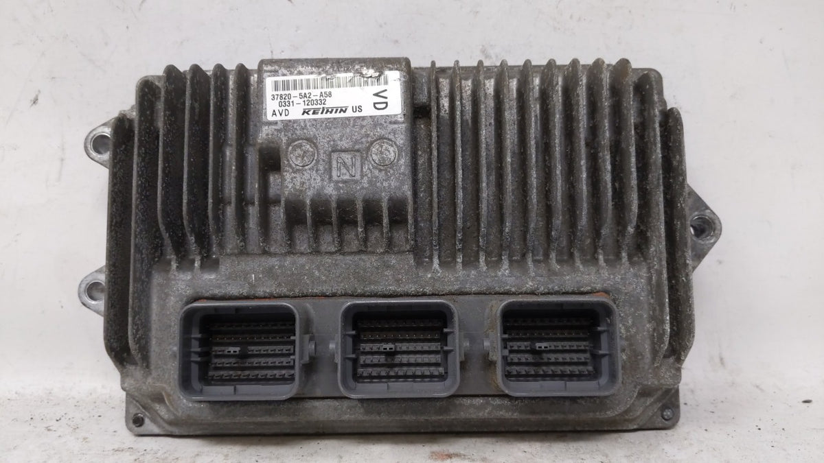 2013 Honda Accord PCM Engine Control Computer ECU ECM PCU OEM P/N:37820-5A2-A91 37820-5A2-A58, 37820-5A3-L59 OEM Used Auto P