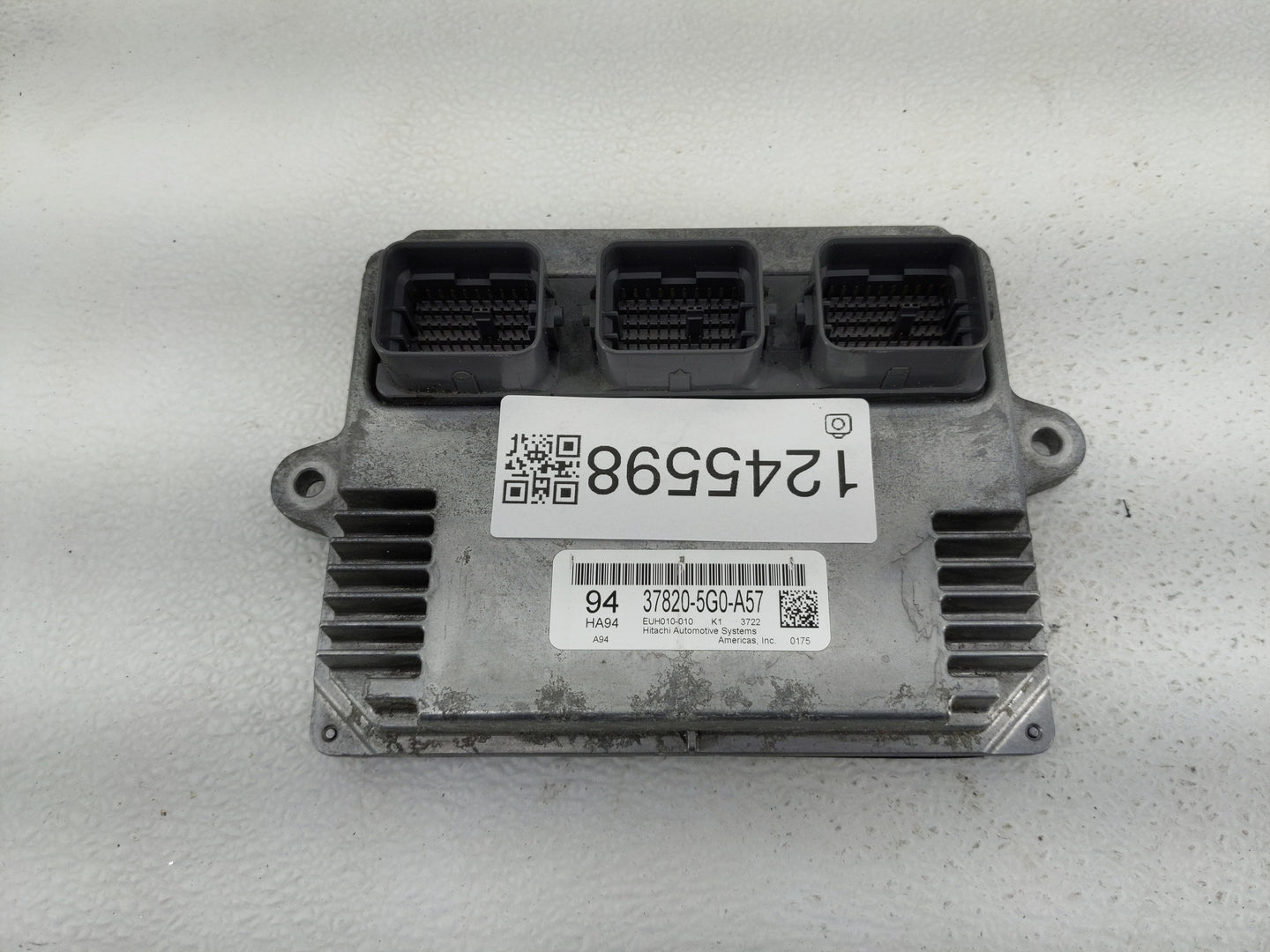 2013 Honda Accord PCM Engine Control Computer ECU ECM PCU OEM P/N:37820-5G0-A57 Fits OEM Used Auto Parts - Oemusedautoparts1