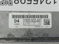 2013 Honda Accord PCM Engine Control Computer ECU ECM PCU OEM P/N:37820-5G0-A57 Fits OEM Used Auto Parts - Oemusedautoparts1