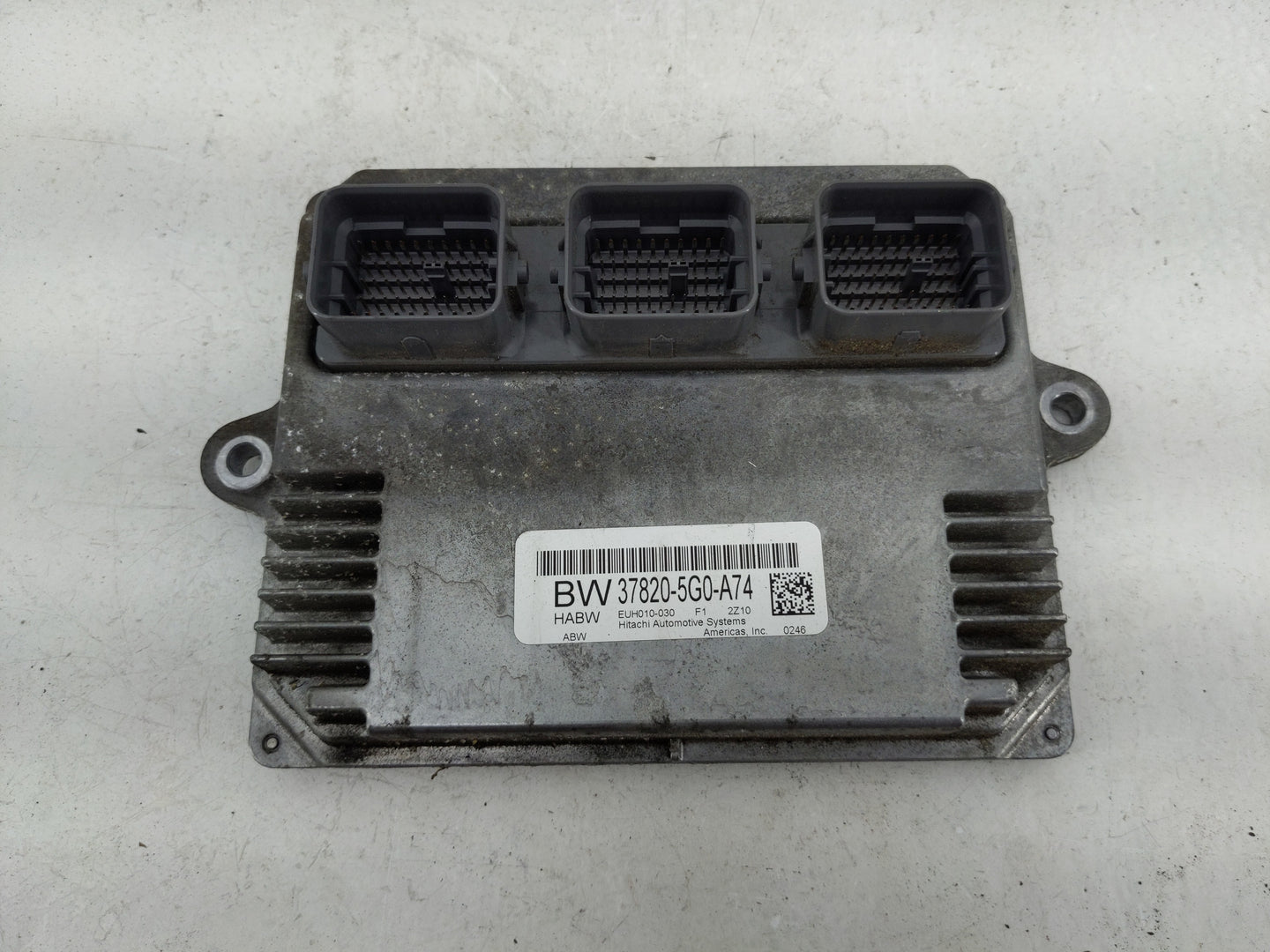 2013 Honda Accord PCM Engine Control Computer ECU ECM PCU OEM P/N:37820-5G0-A76 37820-5G0-A74 Fits OEM Used Auto Parts - Oem