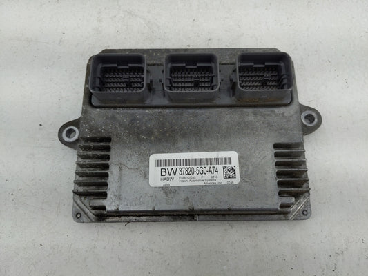 2013 Honda Accord PCM Engine Control Computer ECU ECM PCU OEM P/N:37820-5G0-A76 37820-5G0-A74 Fits OEM Used Auto Parts - Oem