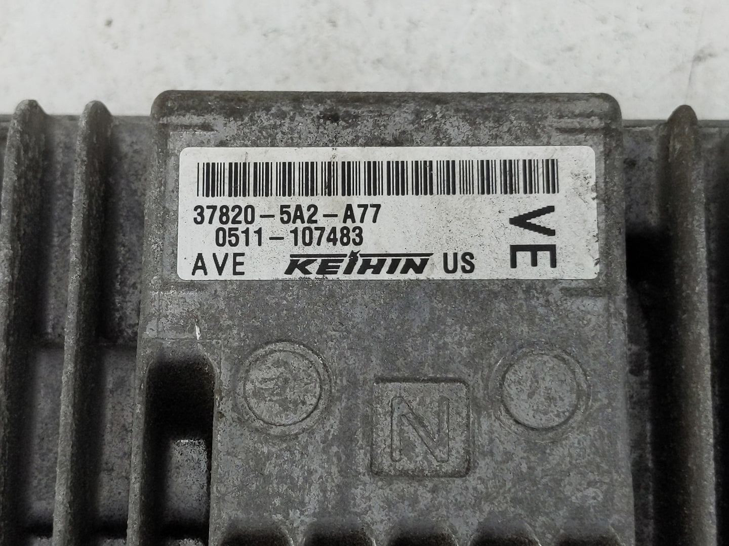 2013 Honda Accord PCM Engine Control Computer ECU ECM PCU OEM P/N:0511-107483 37820-5A2-A77 Fits OEM Used Auto Parts - Oemus