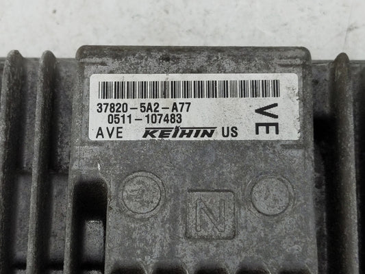 2013 Honda Accord PCM Engine Control Computer ECU ECM PCU OEM P/N:0511-107483 37820-5A2-A77 Fits OEM Used Auto Parts