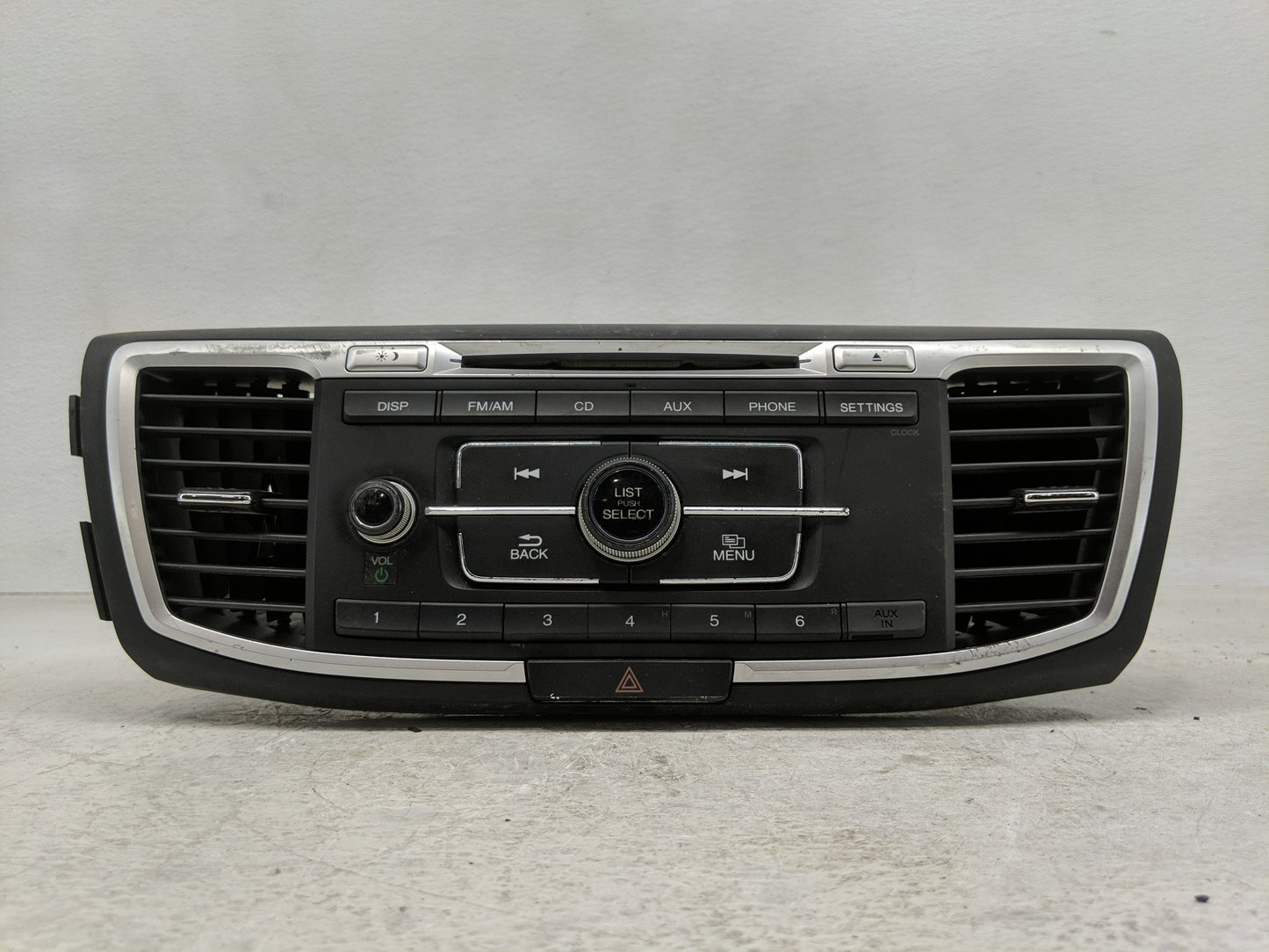 2013-2015 Honda Accord Radio AM FM Cd Player Receiver Replacement P/N:39100-T2A-A302 Fits Fits 2013 2014 2015 OEM Used Auto 
