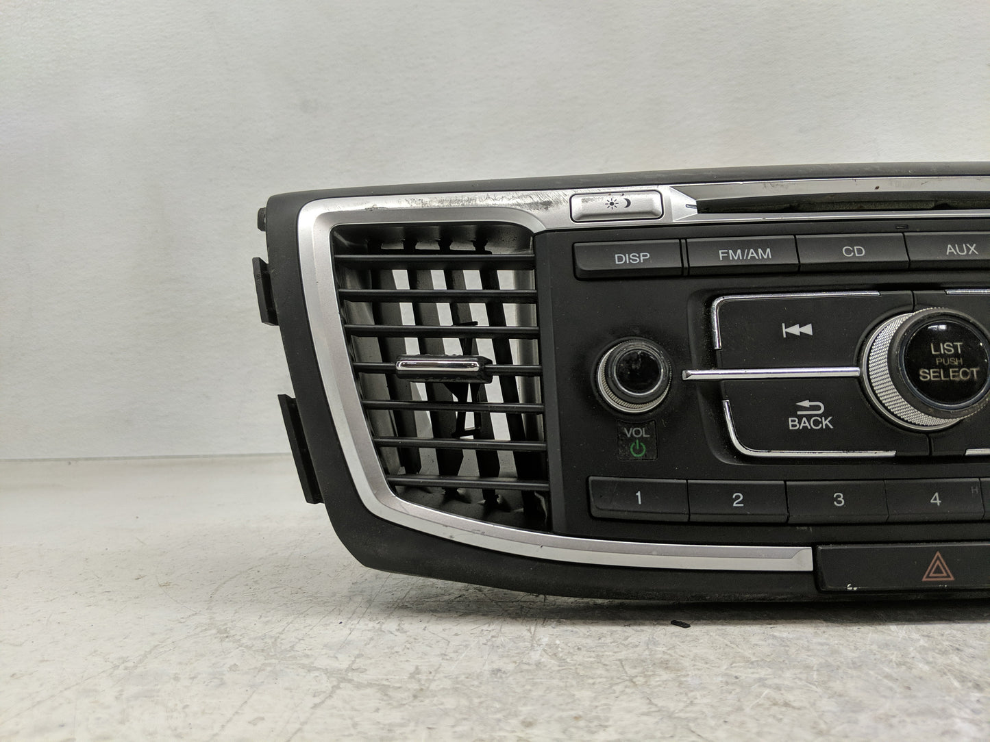 2013-2015 Honda Accord Radio AM FM Cd Player Receiver Replacement P/N:39100-T2A-A302 Fits Fits 2013 2014 2015 OEM Used Auto 