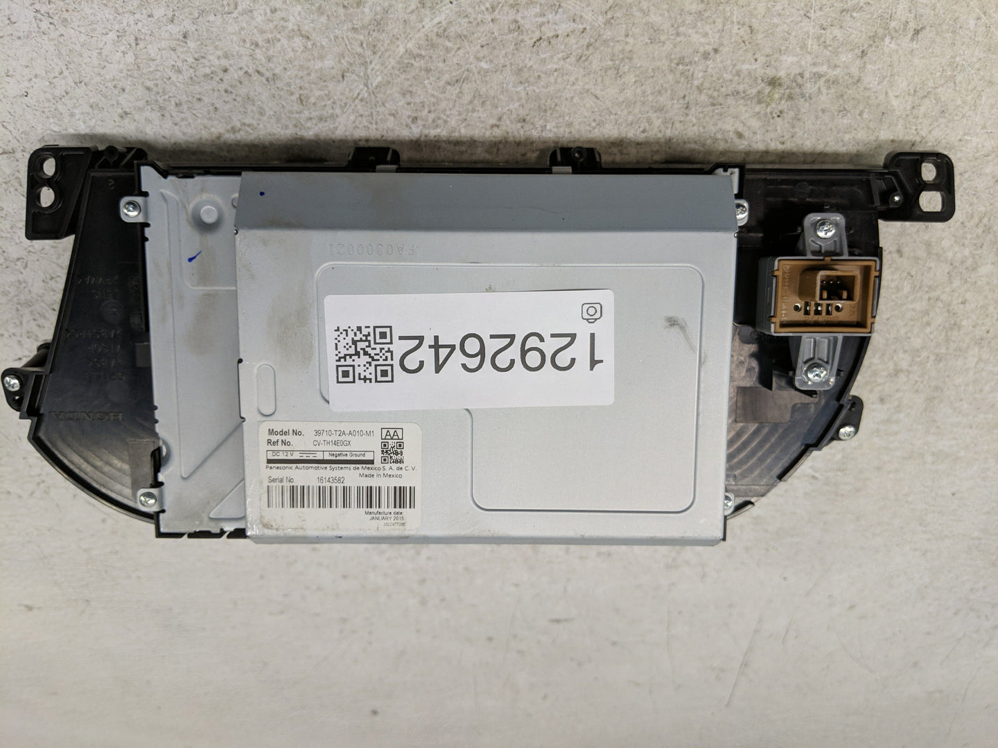 2013-2015 Honda Accord Information Display Screen - Oemusedautoparts1.com