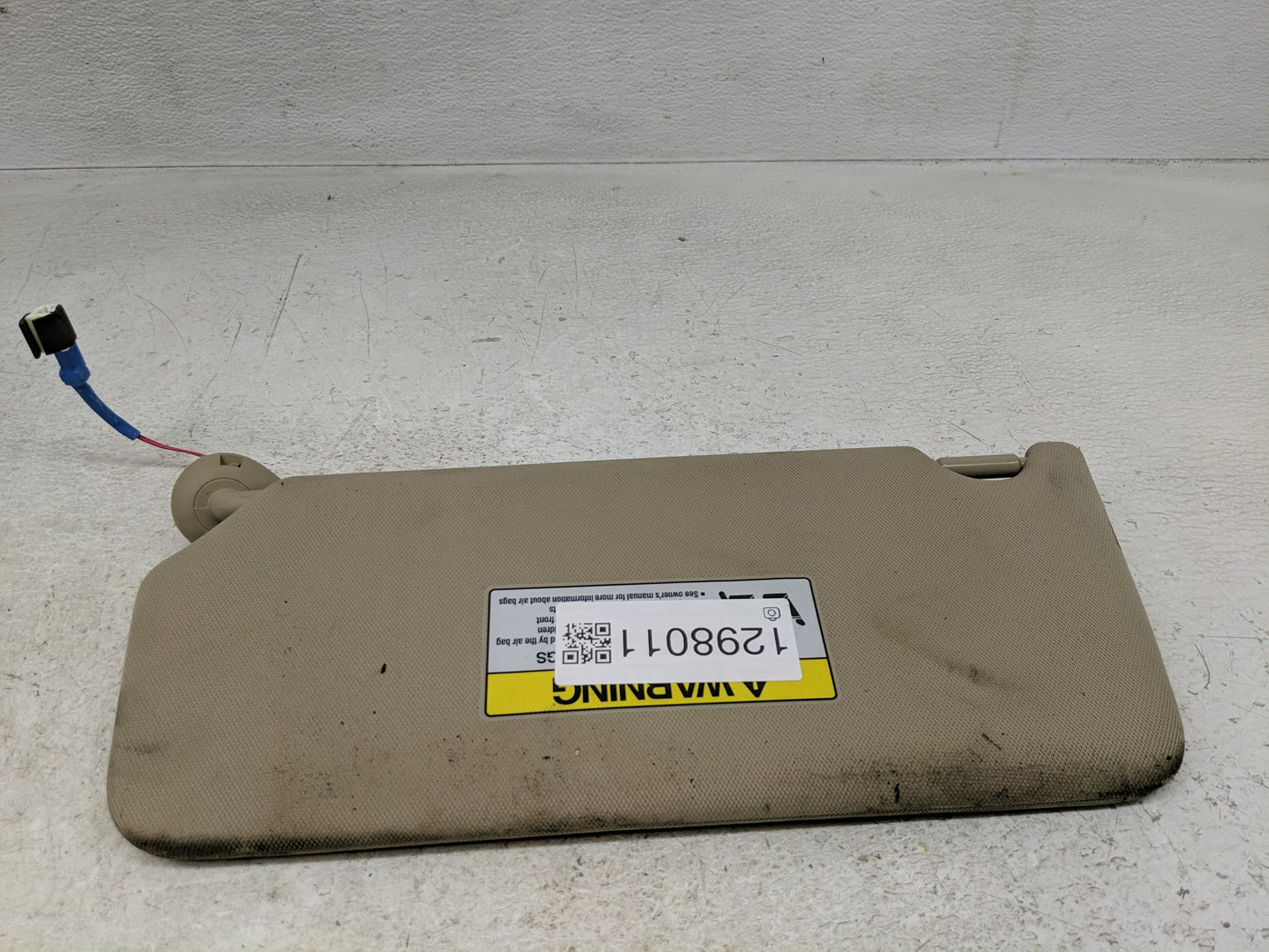 2013-2017 Honda Accord Sun Visor Shade Replacement Driver Left Mirror Fits Fits 2013 2014 2015 2016 2017 OEM Used Auto Parts