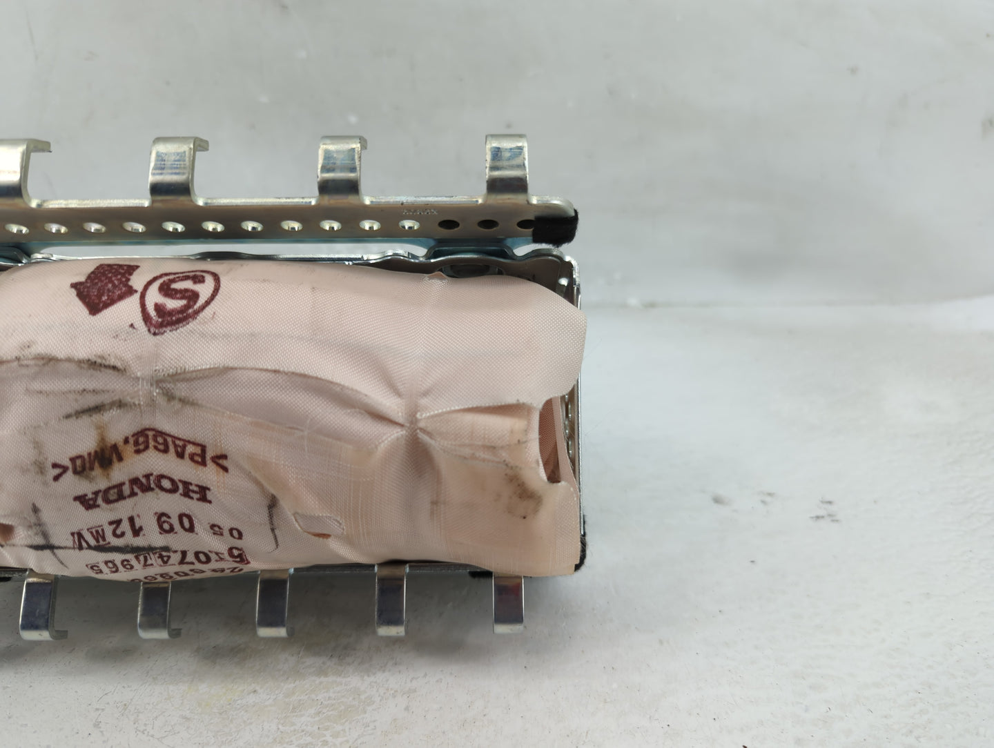 2013-2014 Honda Accord Air Bag Passenger Right Dashboard OEM P/N:77850-T2A-A821-M1 Fits Fits 2013 2014 OEM Used Auto Parts -