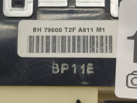 2013 Honda Accord Climate Control Module Temperature AC/Heater Replacement P/N:BH 79600 T2F A611 M1 Fits OEM Used Auto Parts