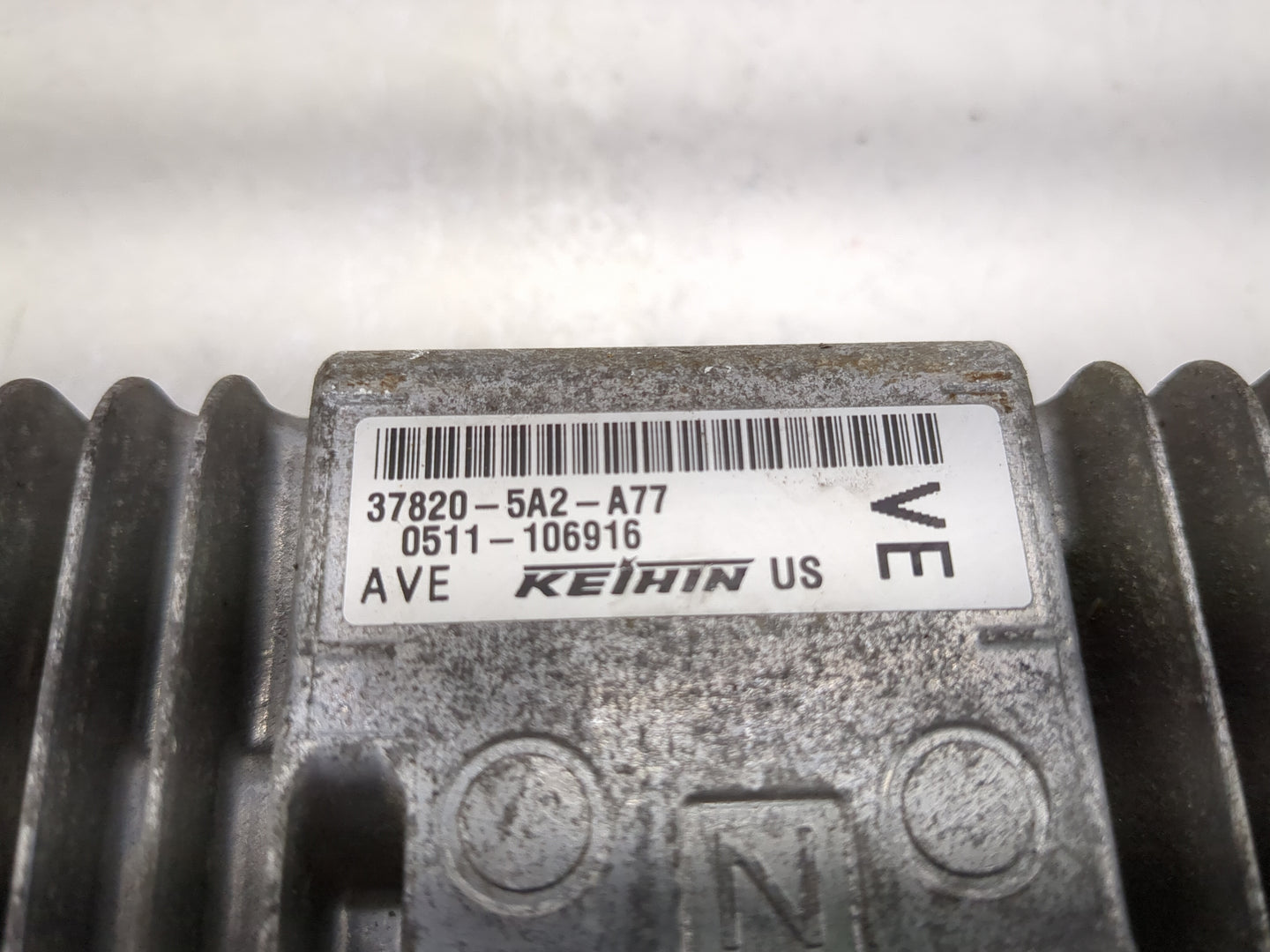 2013 Honda Accord PCM Engine Control Computer ECU ECM PCU OEM P/N:37820-5A2-A77 Fits OEM Used Auto Parts - Oemusedautoparts1