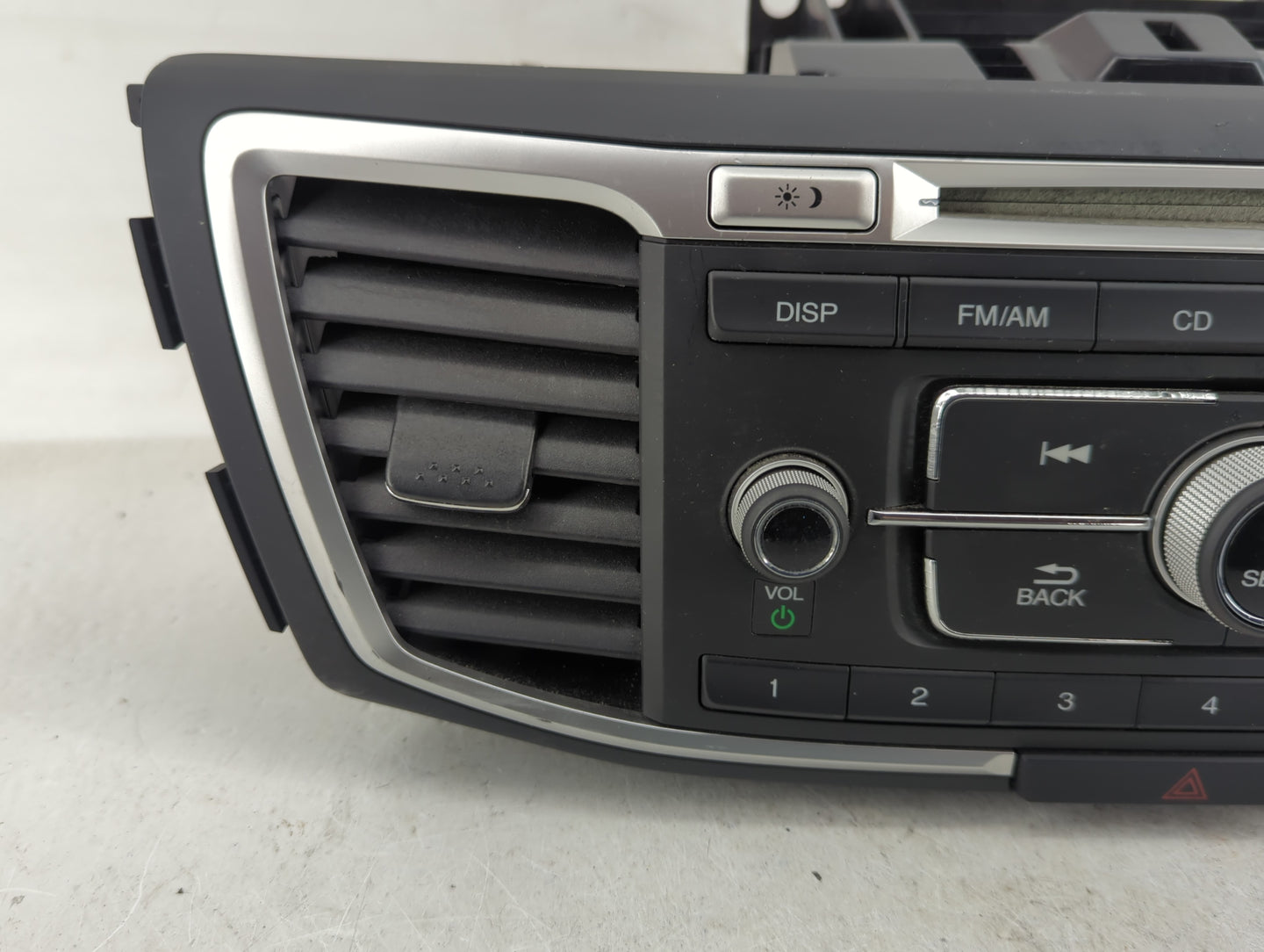 2013-2015 Honda Accord Radio AM FM Cd Player Receiver Replacement P/N:39100-T2A-A301 Fits Fits 2013 2014 2015 OEM Used Auto 