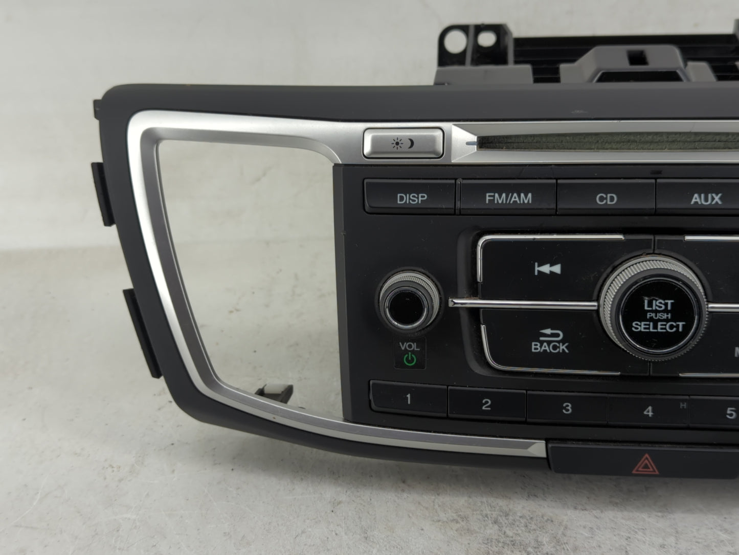 2013-2015 Honda Accord Radio AM FM Cd Player Receiver Replacement P/N:39100-T2A-A102 Fits Fits 2013 2014 2015 OEM Used Auto 