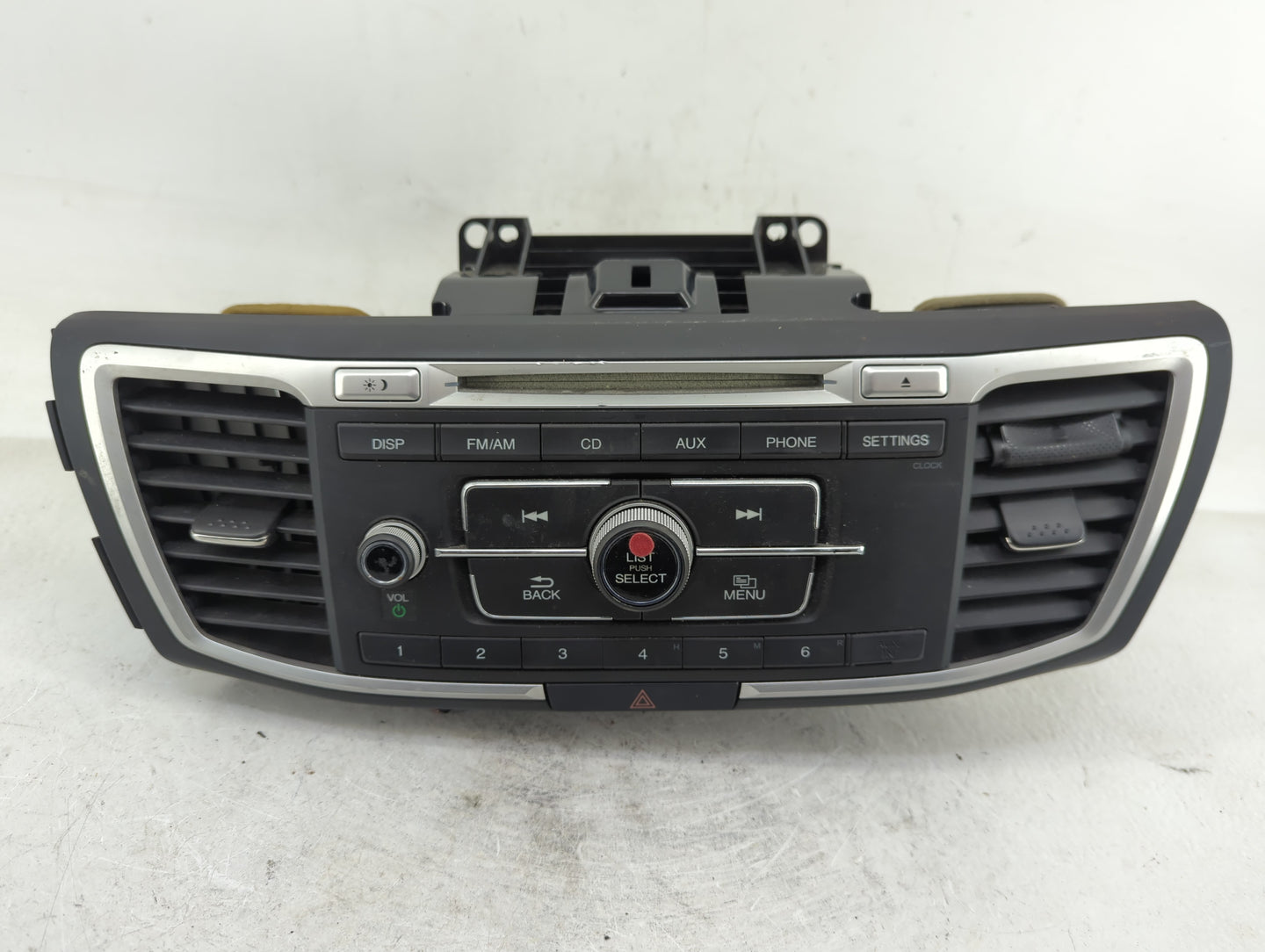 2013-2015 Honda Accord Radio AM FM Cd Player Receiver Replacement P/N:39100-T2A-A302 Fits Fits 2013 2014 2015 OEM Used Auto 