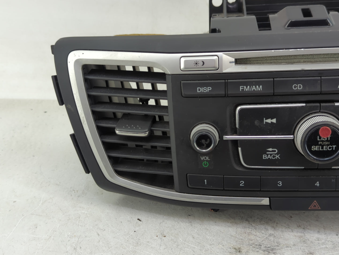 2013-2015 Honda Accord Radio AM FM Cd Player Receiver Replacement P/N:39100-T2A-A302 Fits Fits 2013 2014 2015 OEM Used Auto 