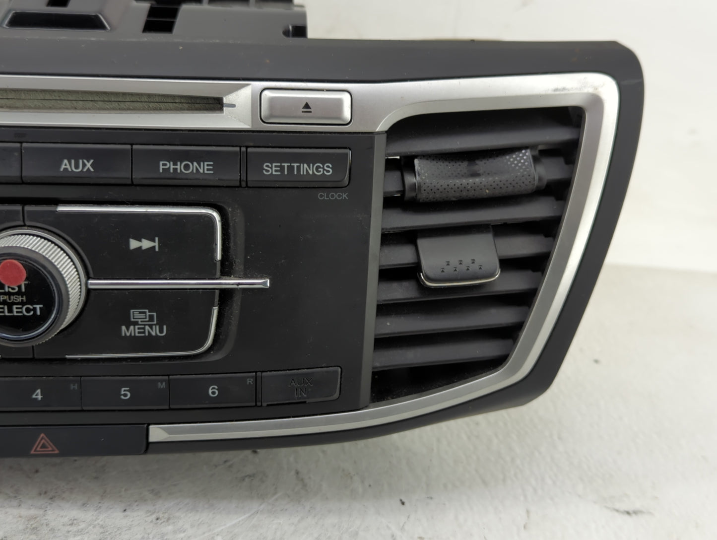 2013-2015 Honda Accord Radio AM FM Cd Player Receiver Replacement P/N:39100-T2A-A302 Fits Fits 2013 2014 2015 OEM Used Auto 
