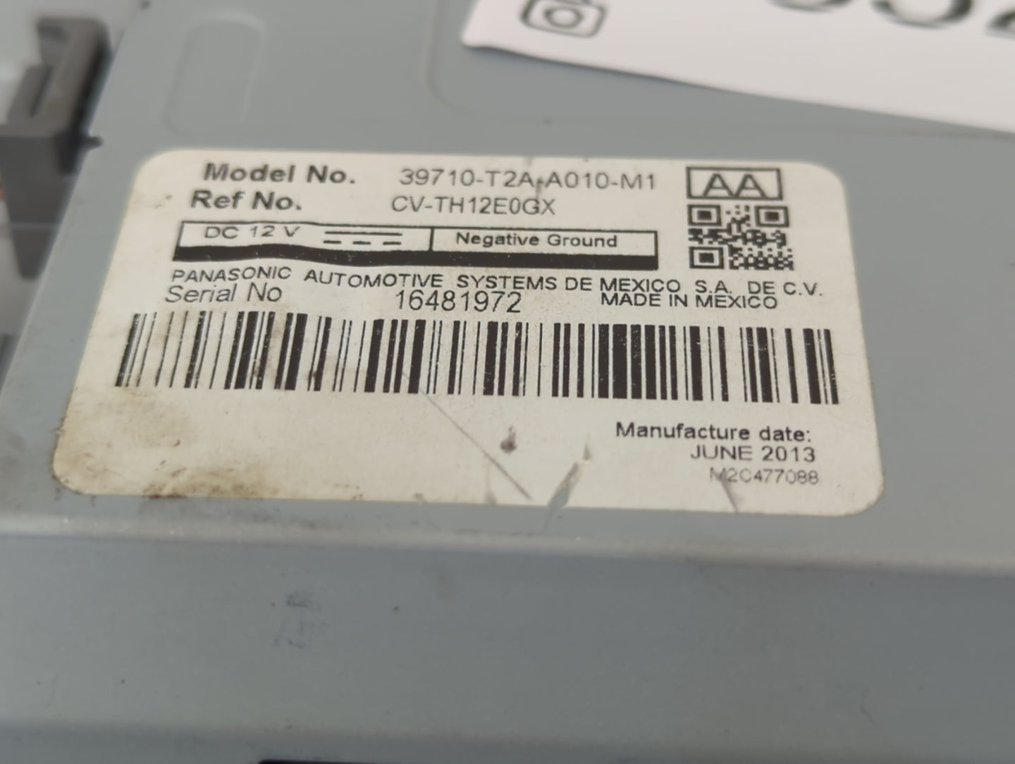 2013-2015 Honda Accord Information Display Screen - Oemusedautoparts1.com