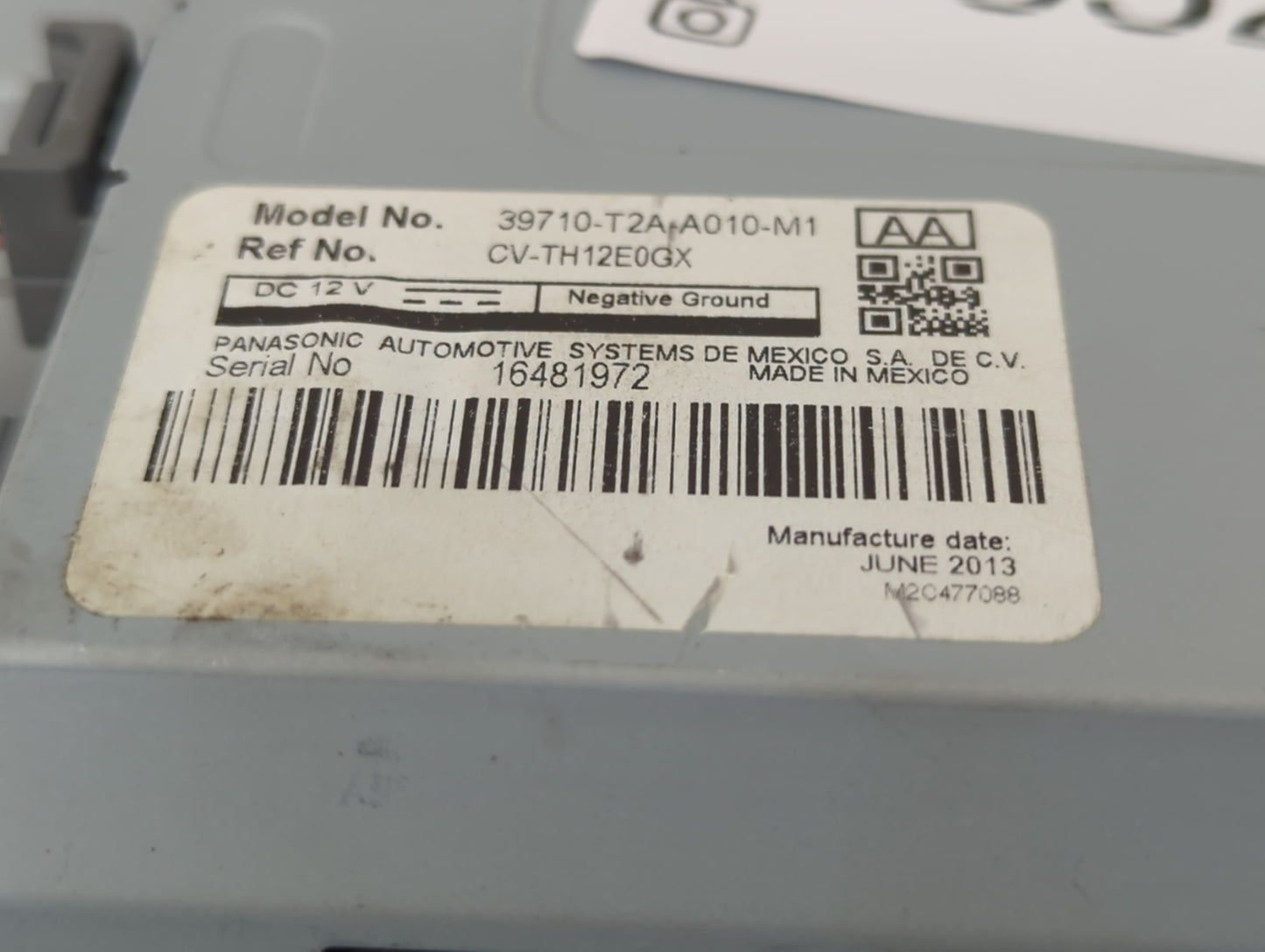 2013-2015 Honda Accord Information Display Screen - Oemusedautoparts1.com