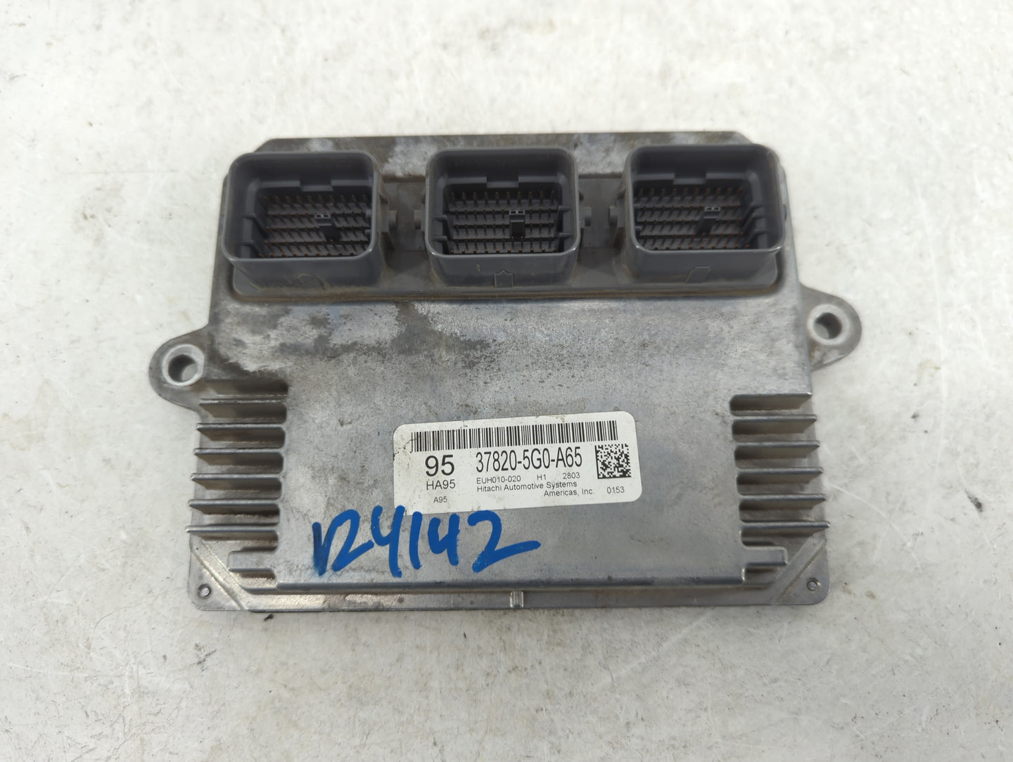 2013 Honda Accord PCM Engine Control Computer ECU ECM PCU OEM P/N:37820-5G0-A65 Fits OEM Used Auto Parts - Oemusedautoparts1