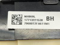 2013-2015 Honda Accord Climate Control Module Temperature AC/Heater Replacement P/N:79600T2FA611M1 Fits Fits 2013 2014 2015 