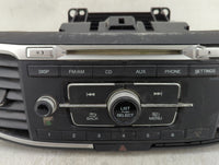2013 Honda Accord Radio AM FM Cd Player Receiver Replacement P/N:39100-T2A-A320 Fits OEM Used Auto Parts - Oemusedautoparts1
