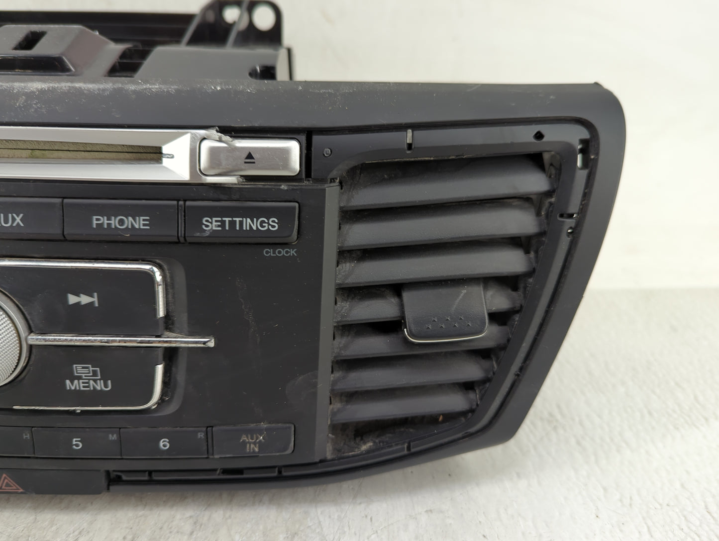 2013 Honda Accord Radio AM FM Cd Player Receiver Replacement P/N:39100-T2A-A320 Fits OEM Used Auto Parts - Oemusedautoparts1