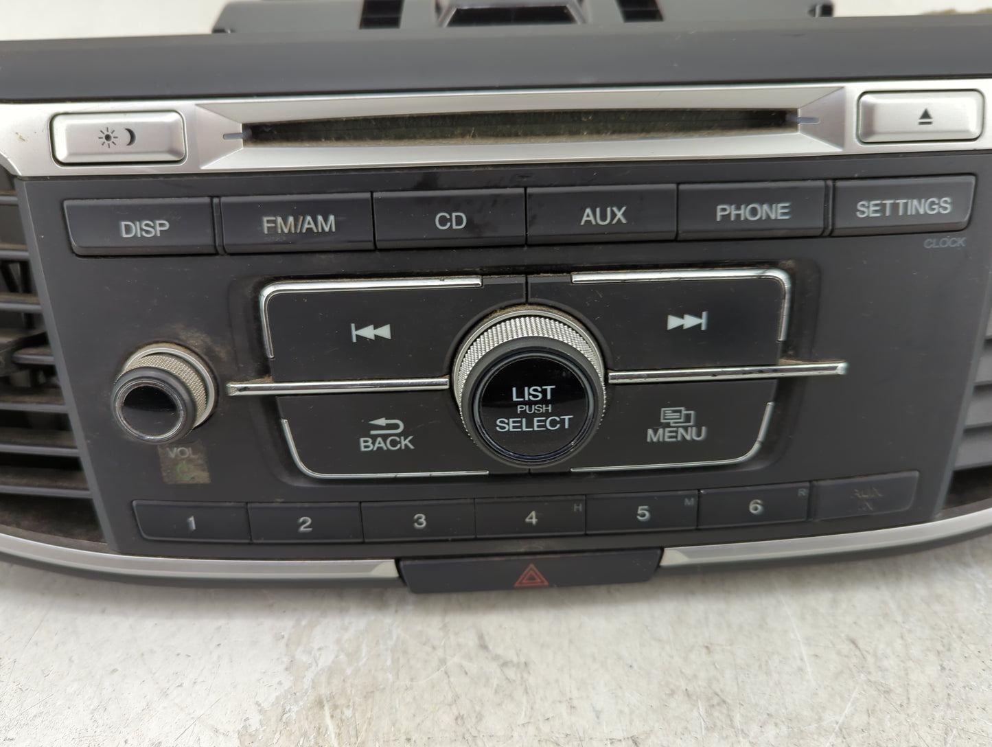 2013-2015 Honda Accord Radio AM FM Cd Player Receiver Replacement P/N:39100-T2A-A102 DEH-3028 Fits Fits 2013 2014 2015 OEM U