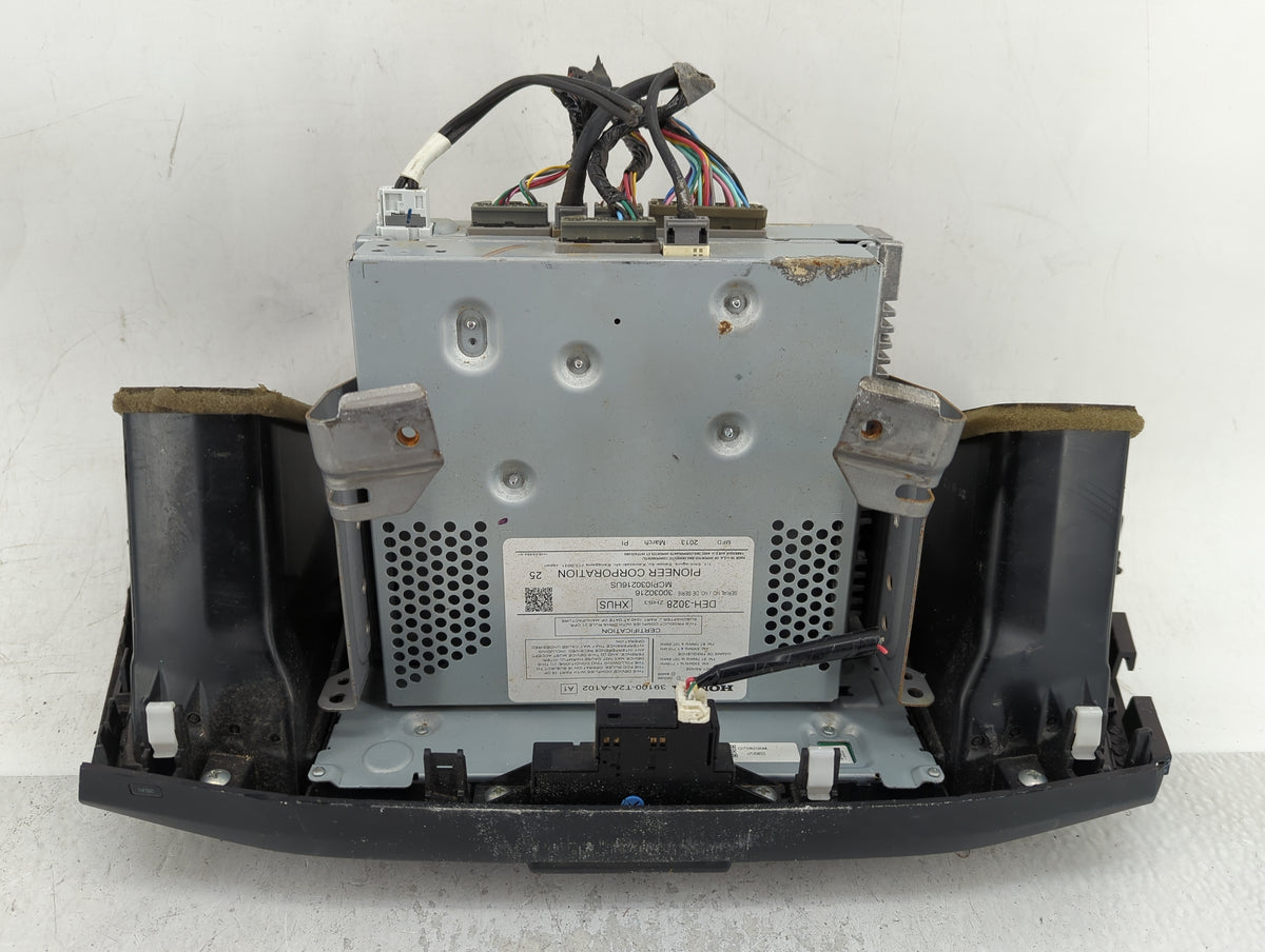 2013-2015 Honda Accord Radio AM FM Cd Player Receiver Replacement P/N:39100-T2A-A102 DEH-3028 Fits 2013 2014 2015 OEM Used A