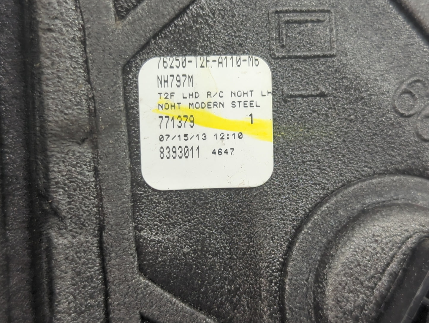 2013-2017 Honda Accord Driver Side View Mirror - Left Door Mirror OEM Used - Oemusedautoparts1.com