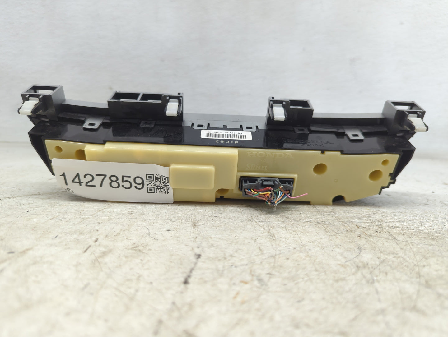 2013-2015 Honda Accord Climate Control Module Temperature AC/Heater Replacement Fits Fits 2013 2014 2015 OEM Used Auto Parts
