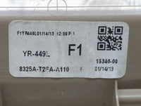 2013 Honda Accord Overhead Roof Console 1429925 - Oemusedautoparts1.com