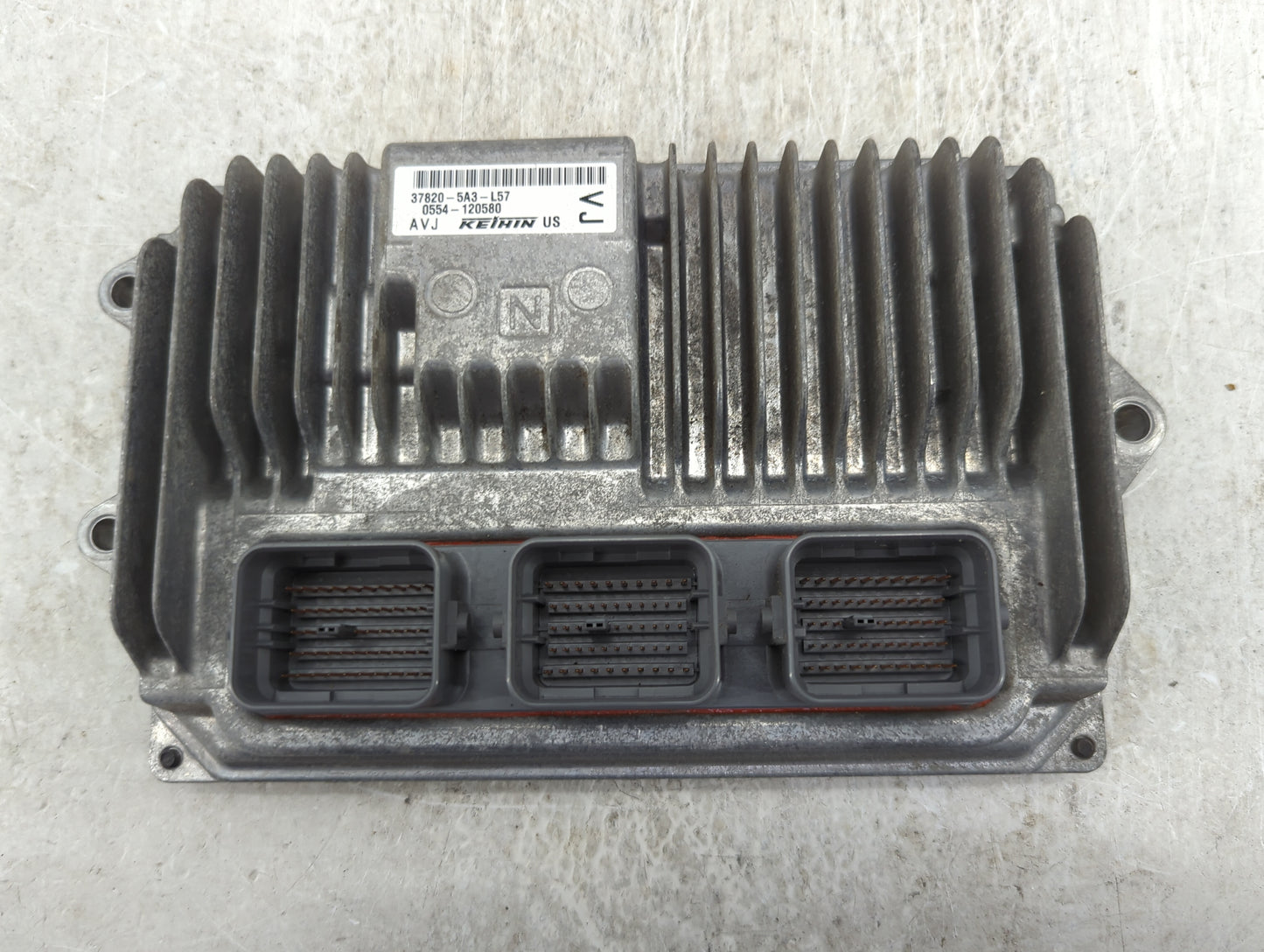2013 Honda Accord PCM Engine Control Computer ECU ECM PCU OEM P/N:37820-5A3-L57 Fits OEM Used Auto Parts - Oemusedautoparts1
