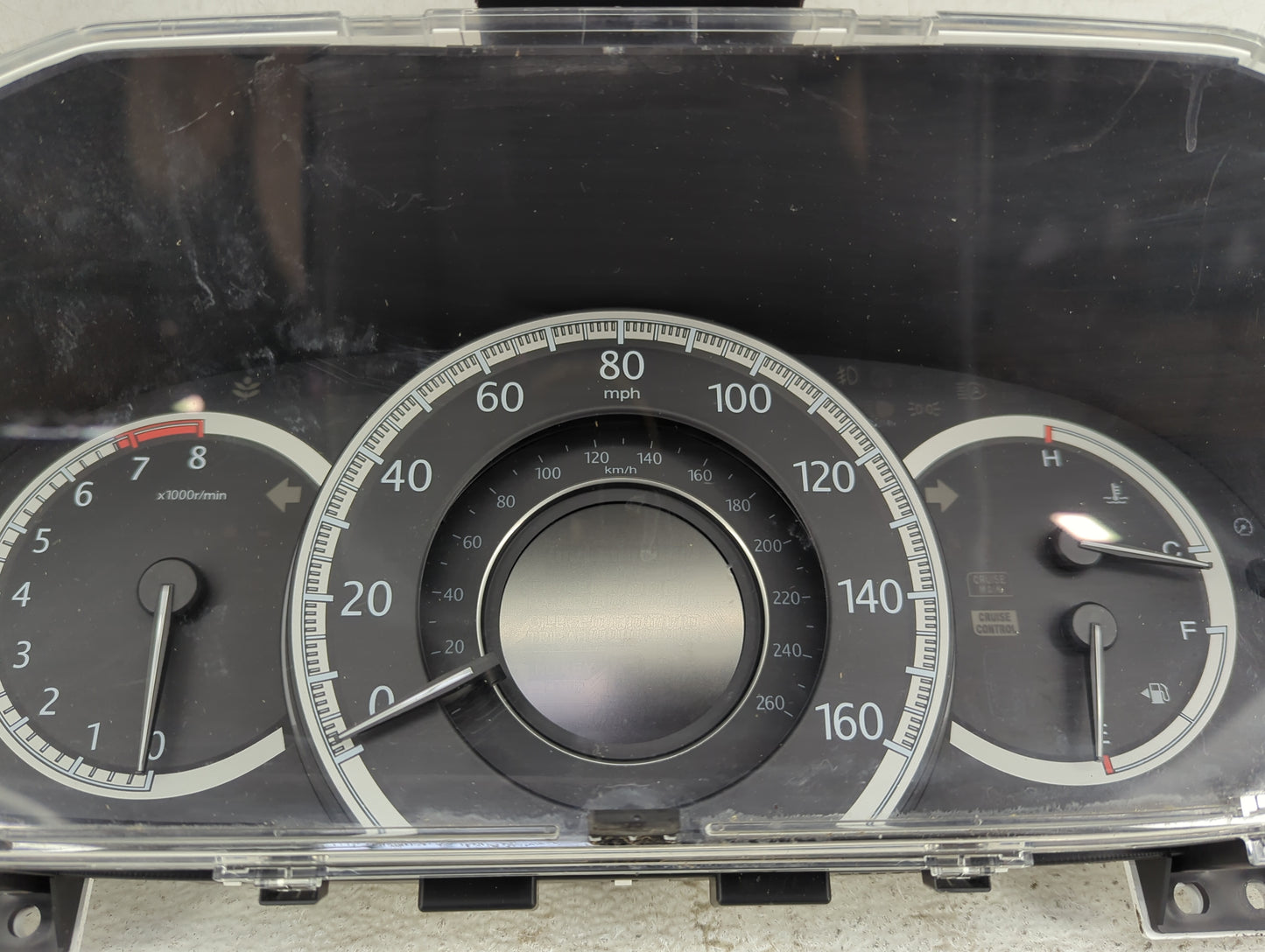 2013-2017 Honda Accord Instrument Cluster Speedometer Gauges Fits Fits 2013 2014 2015 2016 2017 OEM Used Auto Parts - Oemuse