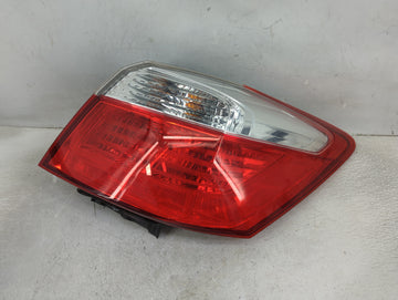 2013-2015 Honda Accord Tail Light Assembly Driver Left OEM Fits Fits 2013 2014 2015 OEM Used Auto Parts - Oemusedautoparts1.