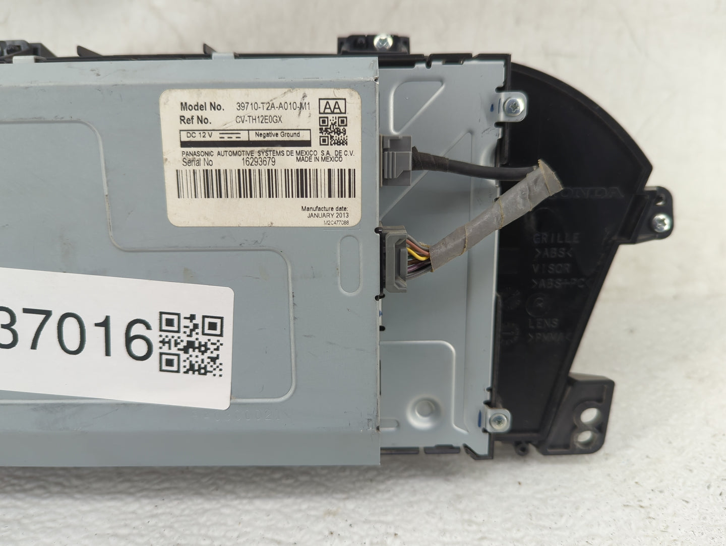 2013 Honda Accord Information Display Screen - Oemusedautoparts1.com