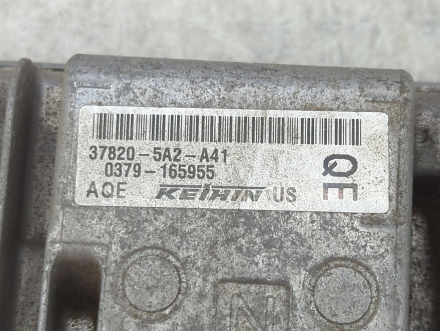 2013 Honda Accord PCM Engine Control Computer ECU ECM PCU OEM P/N:37820-5A2-A41 Fits OEM Used Auto Parts - Oemusedautoparts1