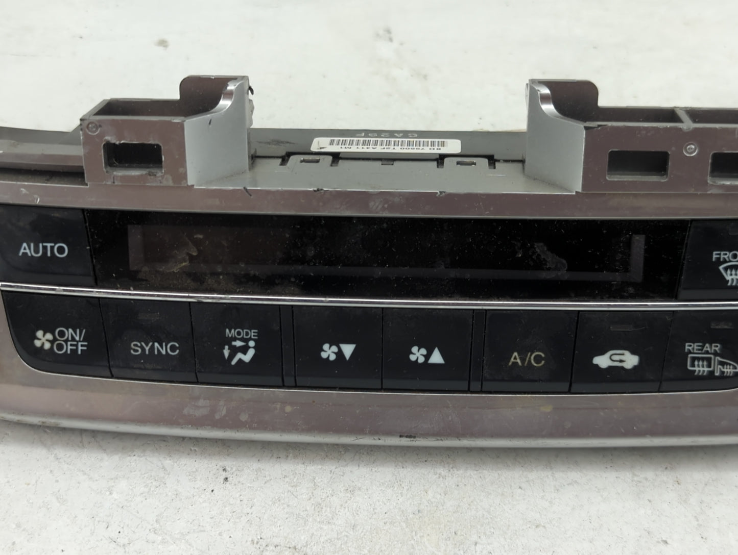 2013-2015 Honda Accord Climate Control Module Temperature AC/Heater Replacement P/N:79600-T2F-A411-M1 79600T2FA411M1 Fits OE