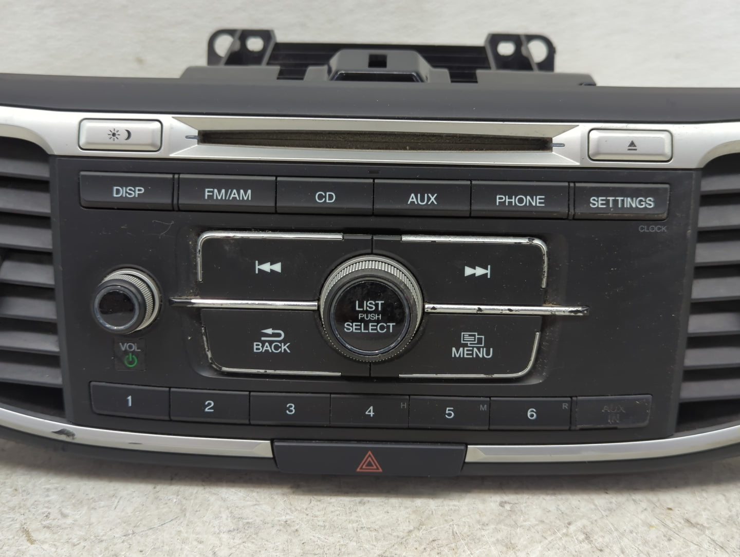 2013-2015 Honda Accord Radio AM FM Cd Player Receiver Replacement P/N:39100-T2A-A302 DEH-3028 Fits Fits 2013 2014 2015 OEM U
