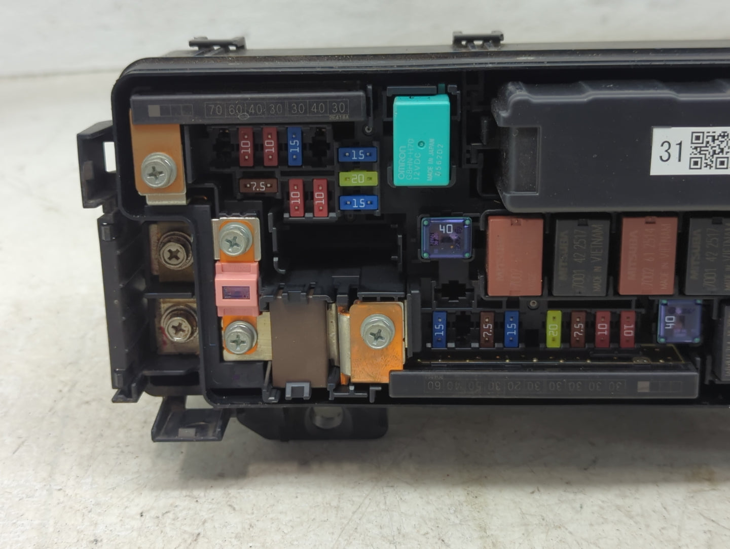 2013-2017 Honda Accord Fusebox Fuse Box Panel Relay Module P/N:CN4213FUS100 Fits Fits 2013 2014 2015 2016 2017 OEM Used Auto