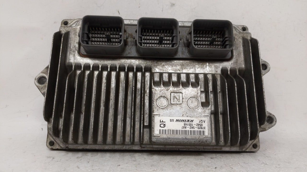 2013 Honda Accord PCM Engine Control Computer ECU ECM PCU OEM P/N:37820-5A2-A87 Fits OEM Used Auto Parts - Oemusedautoparts1