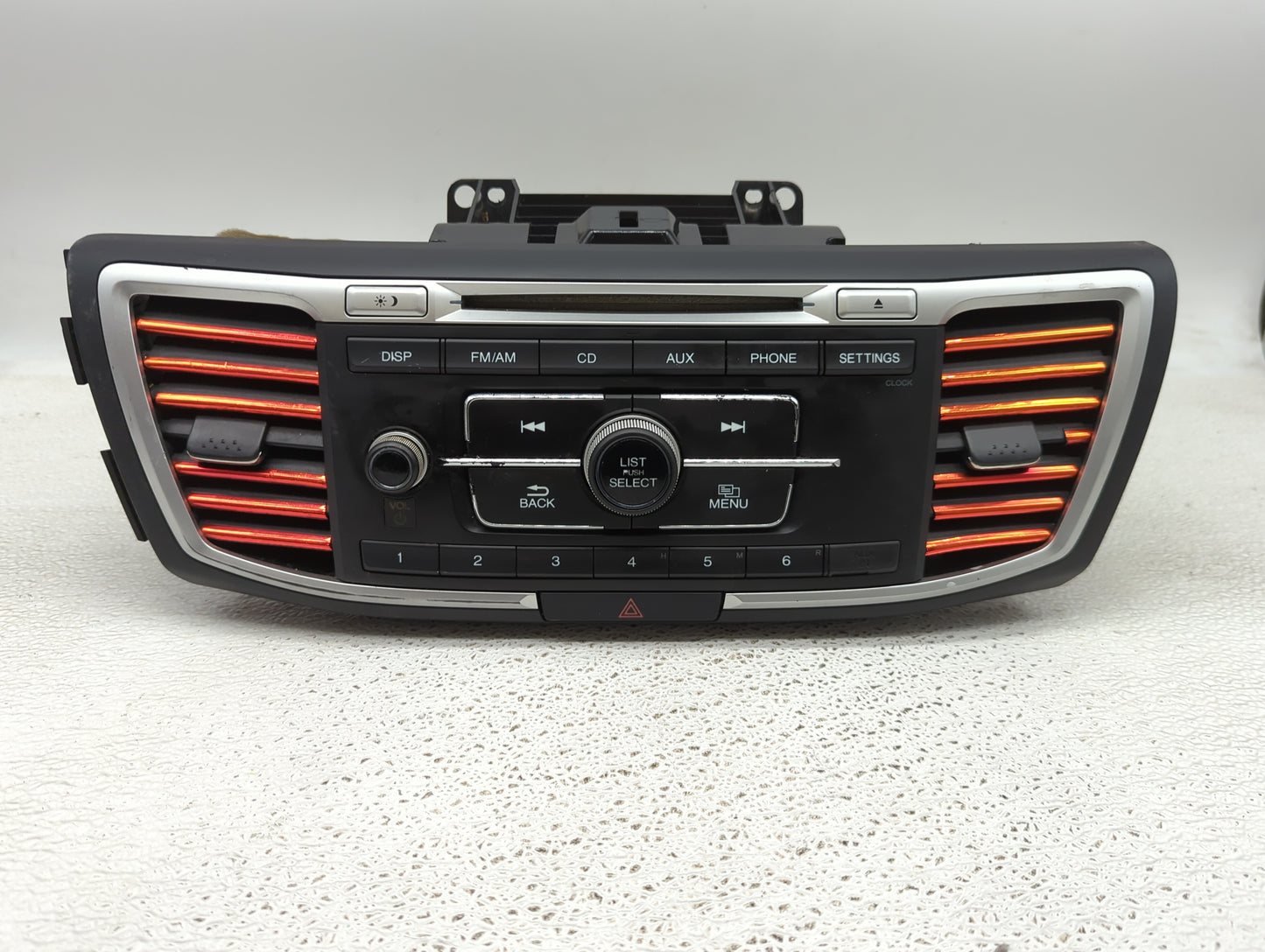 2013 Honda Accord Radio AM FM Cd Player Receiver Replacement P/N:39100-T3L-A002 DEH-3028 Fits OEM Used Auto Parts - Oemuseda