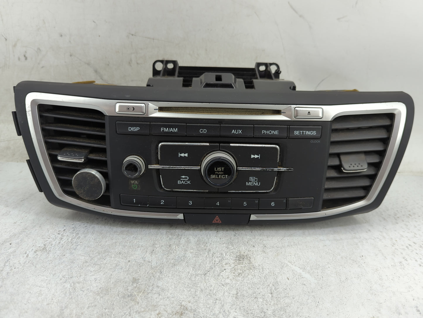2013 Honda Accord Radio AM FM Cd Player Receiver Replacement P/N:DEH-3028 MAPI022381US Fits Fits 2014 2015 OEM Used Auto Par